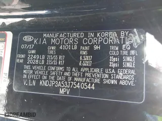 2018 Kia Soul + with VIN KNDJP3A53J7540544, listed as a IAAI auction lot 41184460 with 99,000 mi miles. Bid and sale history available at carsss.com. Image 9.