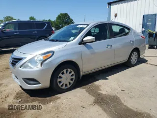 2016 Nissan Versa SV z VIN 3N1CN7AP2GL848514, wystawiony jako Copart lot #53079495 z przebiegiem 84 171 mil mil oraz Nie do naprawy • Non repairable. Historia ofert i sprzedaży dostępna na DreamBid. Obrazek 1.