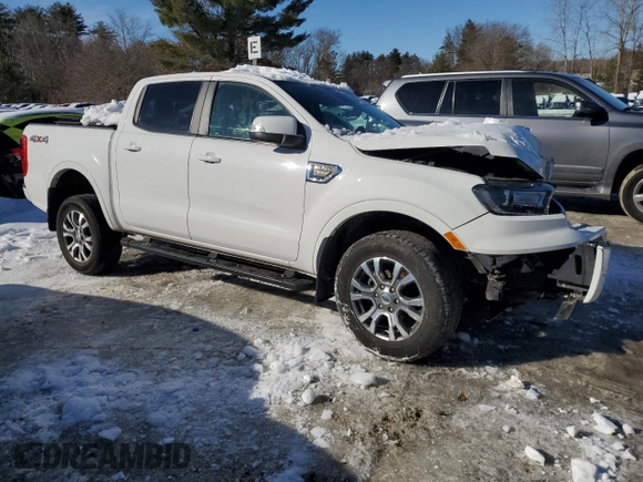 2020 Ford Ranger XL with VIN 1FTER4FH8LLA21715, listed as a Copart auction lot 46119925 with 115,484 mi miles and Salvage Title. Bid and sale history available at carsss.com. Image 4.