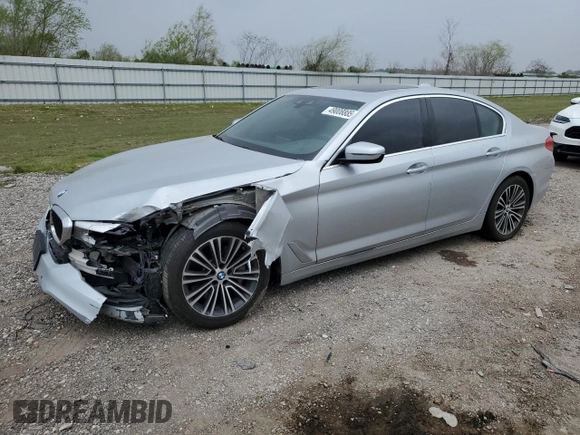 2020 BMW 5 Series 530i with VIN WBAJR3C06LCD05447, listed as a Copart auction lot 49008885 with Not Provided miles and Salvage Title. Bid and sale history available at DreamBid. Image 1.