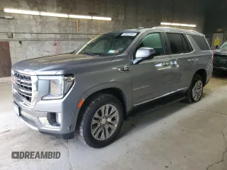 2021 GMC Yukon SLT with VIN 1GKS2BKD0MR429806, listed as a Copart auction lot 69651944 with 47,873 mi miles and Salvage Title. Bid and sale history available at carsss.com. Image 1.