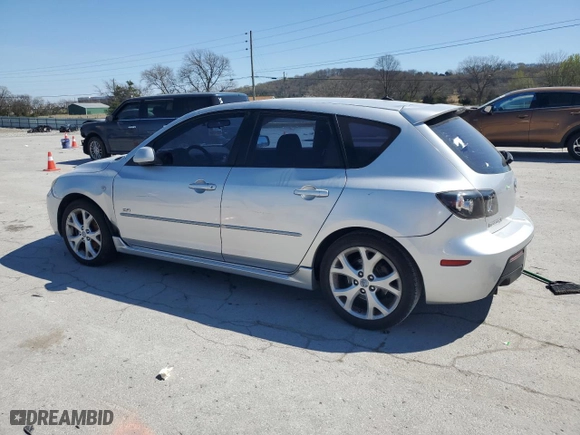 2008 Mazda Mazda3 s Grand Touring with VIN JM1BK343581173625, listed as a Copart auction lot 50391125 with 208,911 mi miles and Salvage Title. Bid and sale history available at carsss.com. Image 2.
