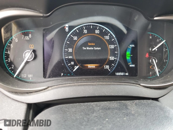 2015 Buick LaCrosse Leather with VIN 1G4GB5GR0FF207581, listed as a Copart auction lot 55886675 with 169,561 mi miles and Clean Title. Bid and sale history available at DreamBid. Image 9.