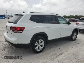 2018 Volkswagen Atlas SEL with VIN 1V2MR2CA1JC593521, listed as a Copart auction lot 63039695 with 30,856 mi miles and Salvage title. Bid and sale history available at DreamBid. Image 3.