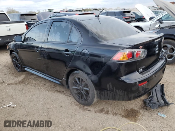 2016 Mitsubishi Lancer SE with VIN JA32V2FW1GU009034, listed as a Copart auction lot 75628764 with 129,778 mi miles and Salvage Title. Bid and sale history available at DreamBid. Image 2.