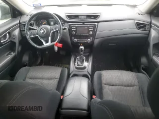 2017 Nissan Rogue SL with VIN 5N1AT2MT7HC842819, listed as a Copart auction lot 50465655 with 167,838 mi miles and Clean title. Bid and sale history available at DreamBid. Image 8.