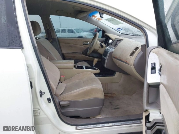 2009 Nissan Murano S with VIN JN8AZ18U69W102733, listed as a IAAI auction lot 41315812 with 211,483 mi miles. Bid and sale history available at carsss.com. Image 5.