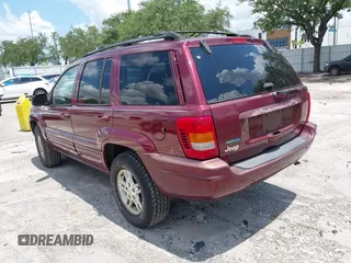 2000 Jeep Grand Cherokee Laredo with VIN 1J4G258S4YC381030, listed as a IAAI auction lot 42541918 with 306,934 mi miles and . Bid and sale history available at DreamBid. Image 3.