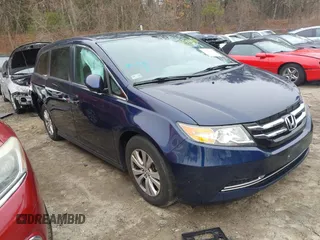 2016 Honda Odyssey SE with VIN 5FNRL5H38GB111448, listed as a IAAI auction lot 41754302 with 114,282 mi miles and . Bid and sale history available at DreamBid. Image 1.