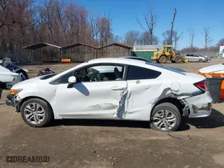 2015 Honda Civic Coupe LX with VIN 2HGFG3B50FH525372, listed as a IAAI auction lot 41829811 with 102,125 mi miles. Bid and sale history available at carsss.com. Image 14.