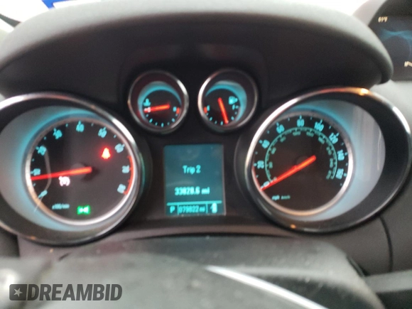 2016 Buick Encore Premium with VIN KL4CJDSB8GB586293, listed as a Copart auction lot 84809304 with 79,822 mi miles and Salvage Title. Bid and sale history available at DreamBid. Image 9.