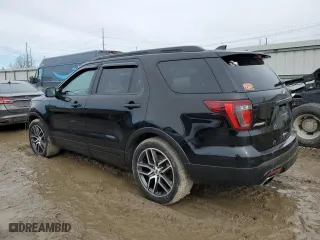 2016 Ford Explorer Sport with VIN 1FM5K8GT9GGC65561, listed as a Copart auction lot 47173015 with 157,418 mi miles and Clean Title. Bid and sale history available at carsss.com. Image 2.