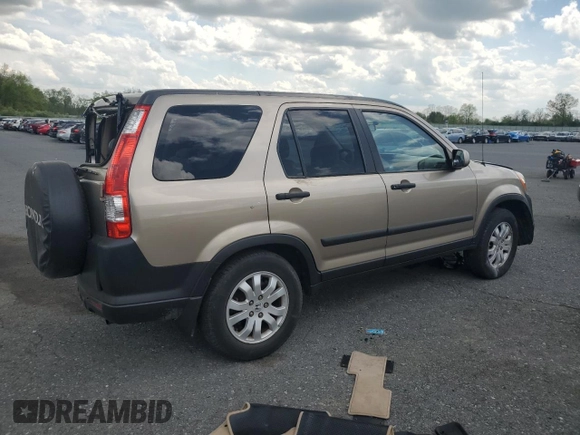 2005 Honda CR-V EX with VIN SHSRD78845U329526, listed as a Copart auction lot 55357285 with 175,671 mi miles and Salvage Title. Bid and sale history available at DreamBid. Image 3.