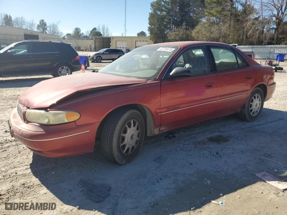 1998 Buick Century Custom with VIN 2G4WS52M2W1442191, listed as a Copart auction lot 42226415 with 0 mi miles and Salvage Title. Bid and sale history available at carsss.com. Image 1.