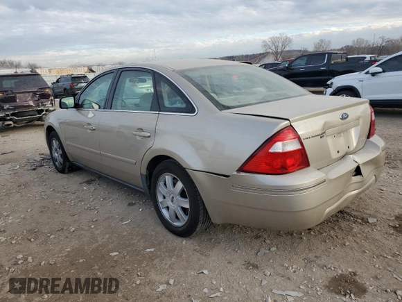 2005 Ford Five Hundred SE with VIN 1FAFP26135G148147, listed as a Copart auction lot 84011184 with 216,546 mi miles and Salvage Title. Bid and sale history available at carsss.com. Image 2.