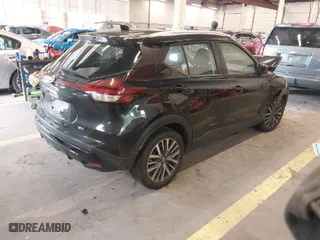 2021 Nissan Kicks SV with VIN 3N1CP5CV9ML503860, listed as a IAAI auction lot 41615309 with 63,804 mi miles. Bid and sale history available at carsss.com. Image 4.