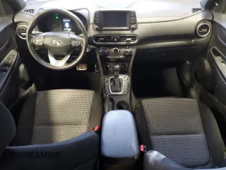 2021 Hyundai Kona Night Edition with VIN KM8K6CA57MU710395, listed as a Copart auction lot 87667725 with 77,647 mi miles and Non Repairable. Bid and sale history available at DreamBid. Image 8.
