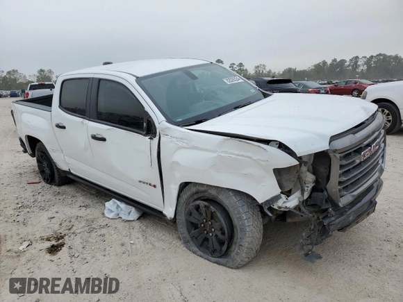 2022 GMC Canyon 4WD AT4 w/Cloth with VIN 1GTG6FEN8N1136558, listed as a Copart auction lot 82026324 with 68,281 mi miles and Salvage Title. Bid and sale history available at carsss.com. Image 4.