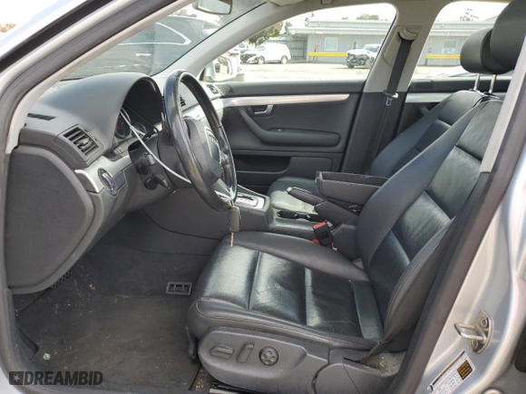 2008 Audi A4 2.0T with VIN WAUDF78E88A034232, listed as a Copart auction lot 51006895 with 150,186 mi miles and Clean Title. Bid and sale history available at carsss.com. Image 7.