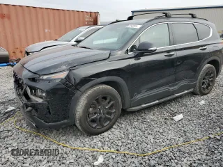 2022 Hyundai Santa Fe XRT with VIN 5NMS64AJ8NH464523, listed as a Copart auction lot 46154915 with 46,722 mi miles and Salvage Title. Bid and sale history available at carsss.com. Image 1.