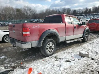 2007 Ford F-150 XLT with VIN 1FTPX145X7FB66846, listed as a Copart auction lot 41988985 with 158,801 mi miles and Salvage Title. Bid and sale history available at carsss.com. Image 3.