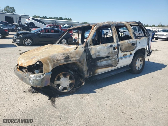 2005 GMC Yukon SLT with VIN 1GKEC13V75R183222, listed as a Copart auction lot 75990864 with 0 mi miles and Salvage Title. Bid and sale history available at carsss.com. Image 1.