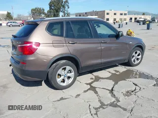 2012 BMW X3 28i with VIN 5UXWX5C53CL719786, listed as a IAAI auction lot 41857244 with 94,911 mi miles and . Bid and sale history available at DreamBid. Image 3.
