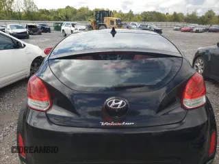2012 Hyundai Veloster w/Red Int with VIN KMHTC6AD6CU026250, listed as a Copart auction lot 73139464 with 215,374 mi miles and Clean title. Bid and sale history available at DreamBid. Image 6.