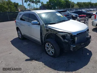 2017 Chevrolet Equinox LT with VIN 2GNFLFEK9H6310219, listed as a IAAI auction lot 41740122 with 104,986 mi miles. Bid and sale history available at carsss.com. Image 1.
