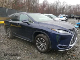 2022 Lexus RX 350L with VIN JTJHZKFA1N2042206, listed as a Copart auction lot 48191645 with 26,632 mi miles and Salvage title. Bid and sale history available at DreamBid. Image 4.