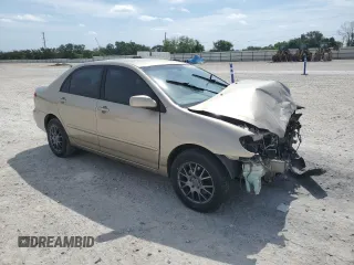 2006 Toyota Corolla CE with VIN 1NXBR30E06Z738275, listed as a Copart auction lot 53406945 with 106,874 mi miles and Salvage Title. Bid and sale history available at DreamBid. Image 4.