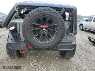 2023 Jeep Wrangler Rubicon with VIN 1C4HJXFG2PW654115, listed as a Copart auction lot 85672984 with 30,794 mi miles and Salvage Title. Bid and sale history available at carsss.com. Image 6.