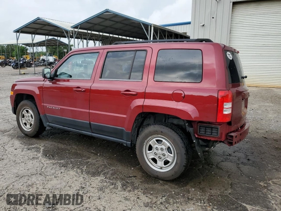 2012 Jeep Patriot Sport with VIN 1C4NJPBB5CD567392, listed as a Copart auction lot 53675585 with 113,515 mi miles and Salvage Title. Bid and sale history available at DreamBid. Image 2.