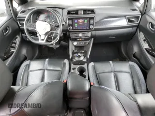 2019 Nissan LEAF SL Plus z VIN 1N4BZ1CP8KC309073, wystawiony jako Copart lot #57814845 z przebiegiem 69 098 mil mil oraz Szkoda całkowita • Salvage title. Historia ofert i sprzedaży dostępna na DreamBid. Obrazek 8.