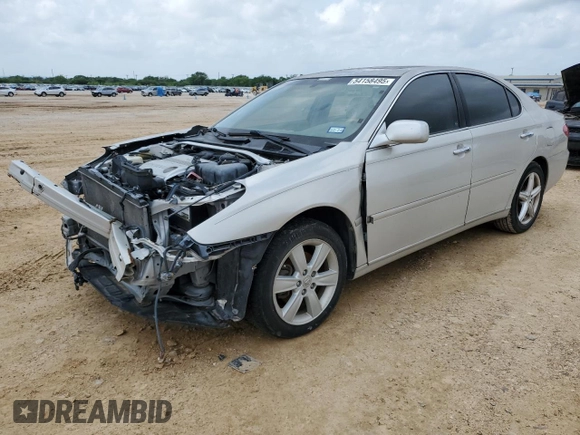 2005 Lexus ES 330 with VIN JTHBA30G455091903, listed as a Copart auction lot 54158495 with 68,838 mi miles and Clean Title. Bid and sale history available at carsss.com. Image 1.