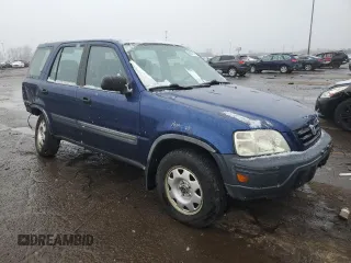 1999 Honda CR-V LX with VIN JHLRD1848XC080829, listed as a Copart auction lot 41692535 with 160,990 mi miles and Salvage Title. Bid and sale history available at carsss.com. Image 4.