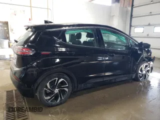 2023 Chevrolet Bolt EV 2LT z VIN 1G1FX6S0XP4192688, wystawiony jako Copart lot #43379795 z przebiegiem 14 140 mil mil oraz Nie do naprawy. Historia ofert i sprzedaży dostępna na DreamBid. Obrazek 3.