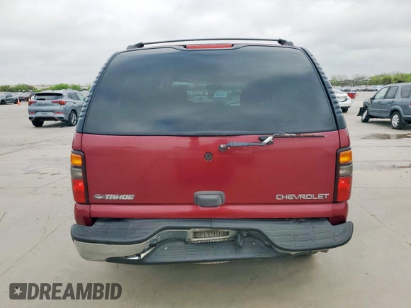 2004 Chevrolet Tahoe LS with VIN 1GNEC13V64R284026, listed as a Copart auction lot 50951815 with 252,054 mi miles and Salvage Title. Bid and sale history available at carsss.com. Image 6.
