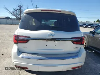 2024 Infiniti QX80 SENSORY with VIN JN8AZ2BE6R9330964, listed as a Copart auction lot 73728104 with 5,123 mi miles and Salvage Title. Bid and sale history available at carsss.com. Image 6.