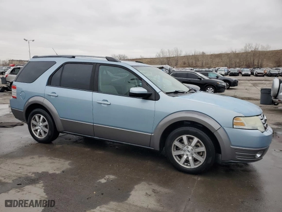 2008 Ford Taurus X SEL with VIN 1FMDK05W88GA31634, listed as a Copart auction lot 47972465 with NaN miles and Salvage Title. Bid and sale history available at carsss.com. Image 4.