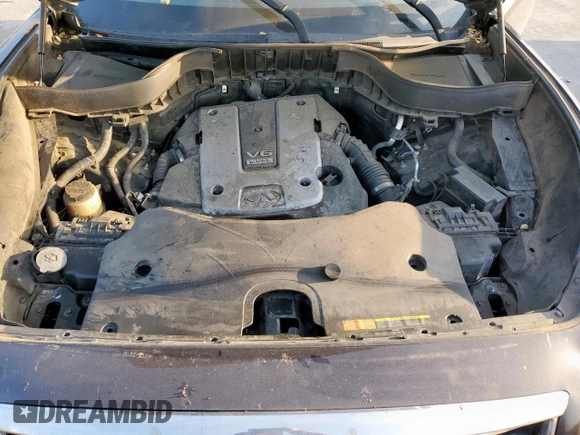 2015 Infiniti QX70 with VIN JN8CS1MU1FM381938, listed as a Copart auction lot 53502405 with Not provided miles and Salvage title. Bid and sale history available at DreamBid. Image 11.