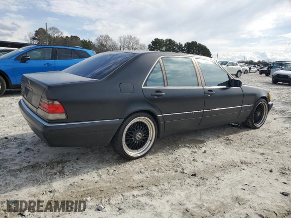 1997 Mercedes-Benz S with VIN WDBGA43G3VA374808, listed as a Copart auction lot 49093235 with 199,159 mi miles and Non Repairable. Bid and sale history available at carsss.com. Image 3.
