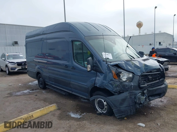 2019 Ford Transit with VIN 1FTYR3XMXKKB90237, listed as a IAAI auction lot 41859617 with 86,081 mi miles and . Bid and sale history available at DreamBid. Image 1.