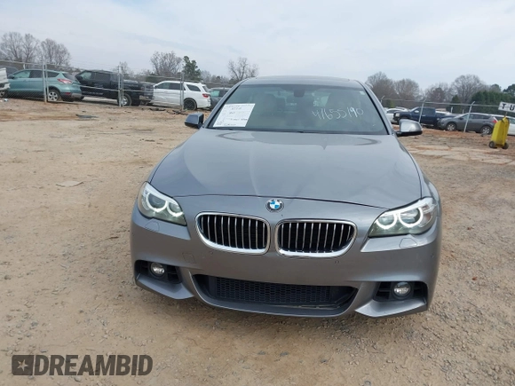 2015 BMW 5 Series 535i with VIN WBA5B1C59FG128828, listed as a IAAI auction lot 41655190 with 90,646 mi miles and . Bid and sale history available at carsss.com. Image 12.