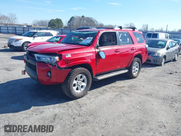 2018 Toyota 4Runner SR5 с VIN JTEZU5JR8J5175456, выставлен на аукционе IAAI как лот 41599723 с пробегом 165 701 миль миль и . История ставок и продаж доступна на DreamBid. Изображение 2.