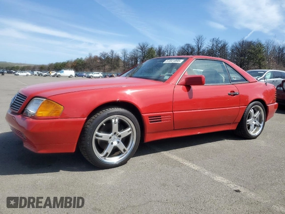 1992 Mercedes-Benz 500 z VIN WDBFA66E5NF054023, wystawiony jako Copart lot #51841895 z przebiegiem 25 505 mil mil oraz Tytuł czysty. Historia ofert i sprzedaży dostępna na DreamBid. Obrazek 1.