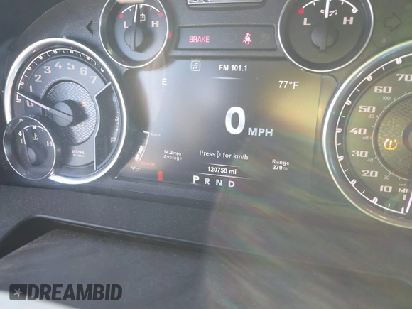 2017 Ram 1500 Rebel with VIN 1C6RR7YT1HS779243, listed as a IAAI auction lot 41322677 with 120,750 mi miles and . Bid and sale history available at DreamBid. Image 15.
