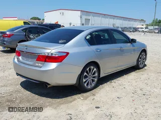 2013 Honda Accord Sport with VIN 1HGCR2F57DA156040, listed as a IAAI auction lot 42139614 with 129,771 mi miles and . Bid and sale history available at DreamBid. Image 4.