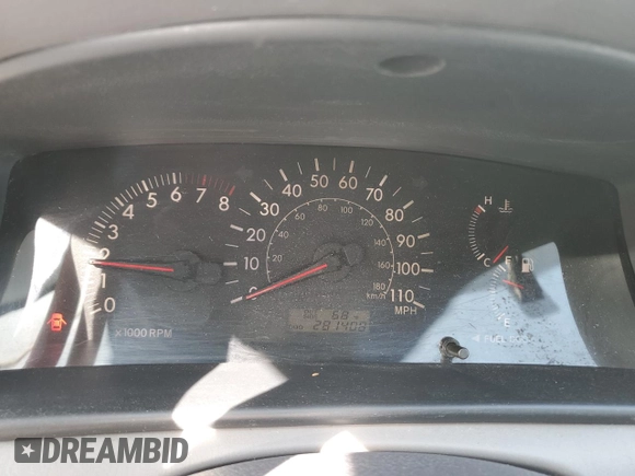 2005 Toyota Corolla CE with VIN 1NXBR32EX5Z398807, listed as a Copart auction lot 50556405 with 281,408 mi miles and Salvage Title. Bid and sale history available at DreamBid. Image 9.