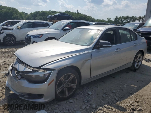 2013 BMW 3 Series 328i xDrive with VIN WBA3B5G56DNS00182, listed as a Copart auction lot 61920285 with Not provided miles and Salvage title. Bid and sale history available at DreamBid. Image 1.